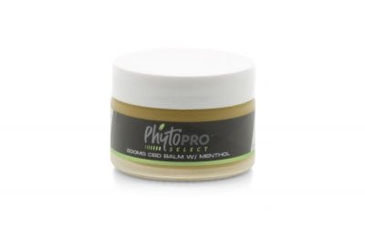Phyto Pro Select™ 500mg CBD Balm with Menthol Lab Results